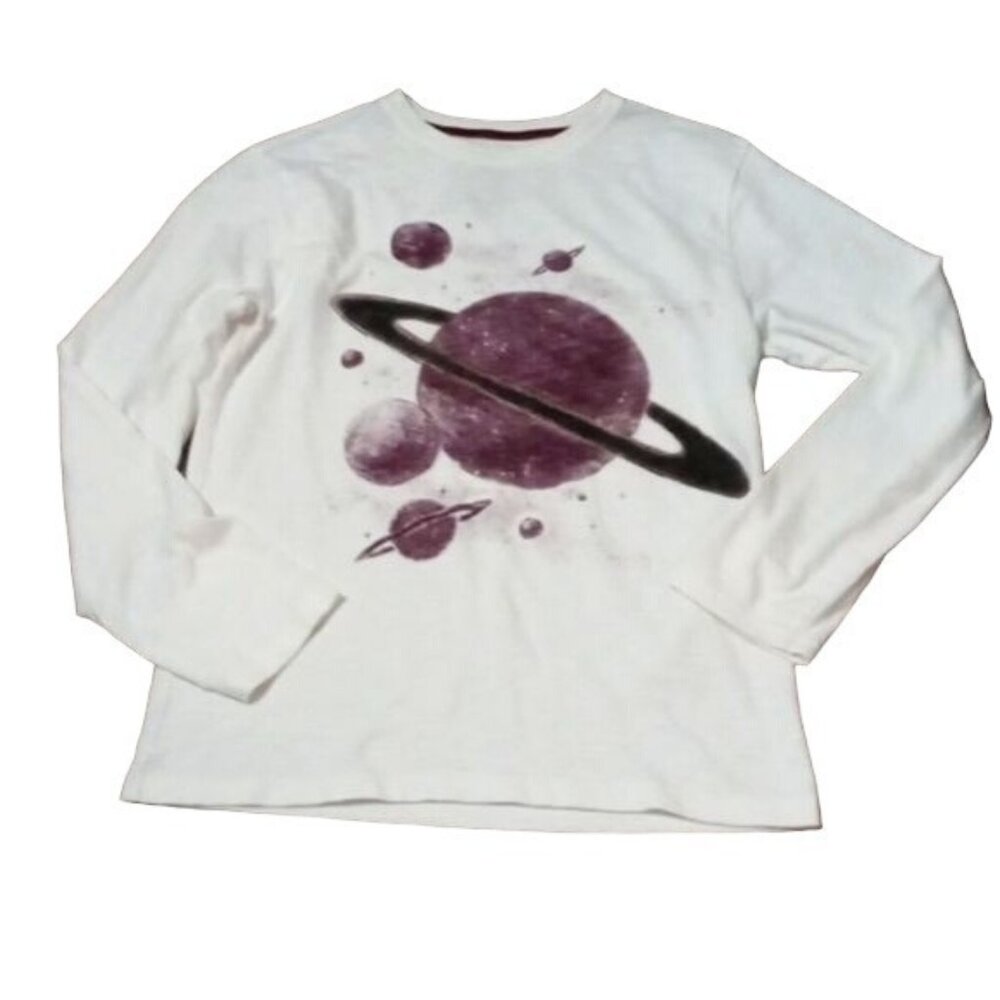 Girls Wonder Nation Planet Long sleeve Shirt Size XXL